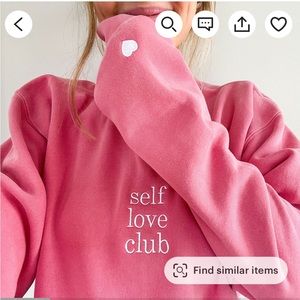 Self Live Club sweatshirt